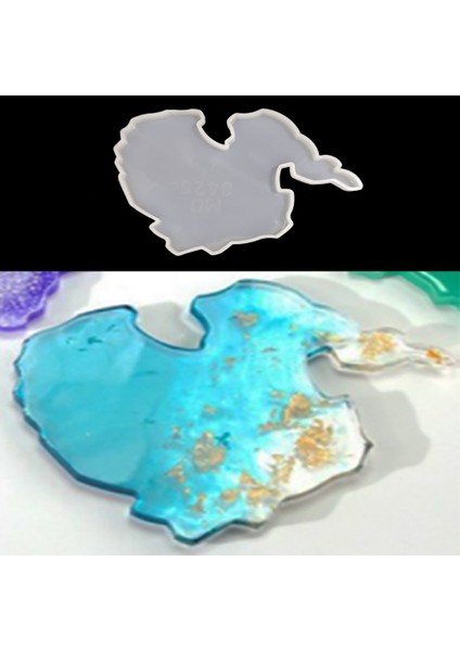 Epoksi ve Beton Silikon Kalıp - Antarktika -Kod:288