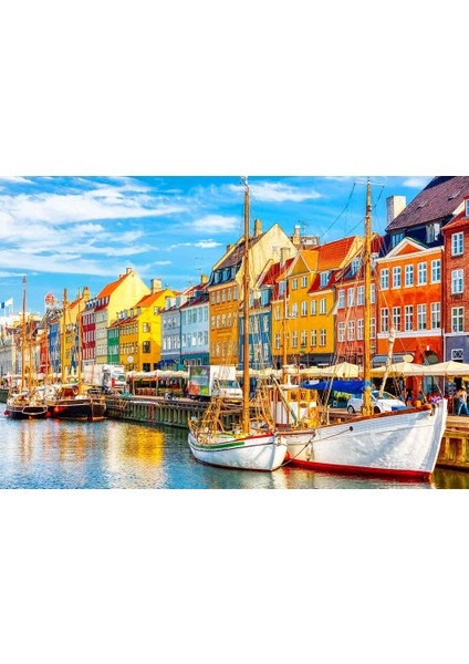 1000 Parça Phoenix Puzzle Yapboz Nyhavn Limanı Kopenhag