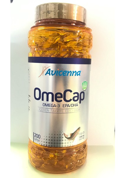 Omecap Balıkyağı 200 Kapsül