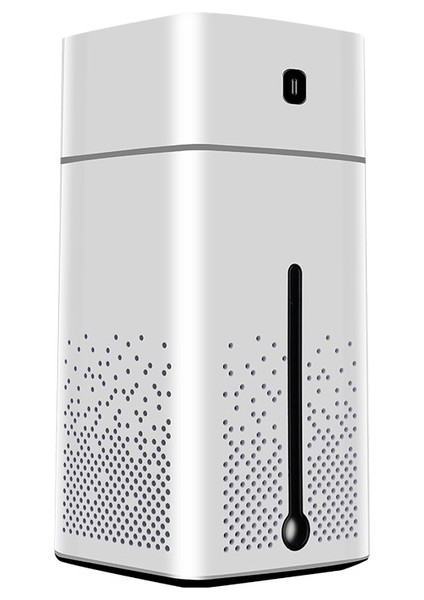 Ultrasonik Hava Nemlendirici USB Uçucu Yağ Aroma Difüzör LED Gece Lambası Sprey Mist Arıtma, 1000ML (Beyaz)(Yurt Dışından)