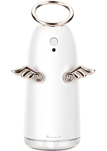 Tshm0 Mini Melek Renkli Gece Işıkları ile Nemlendirici Atomize Nemlendirici, Su Tankı Kapasitesi: 230ML (Altın)(Yurt Dışından)