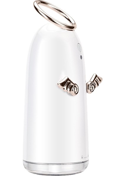 Tshm0 Mini Melek Renkli Gece Işıkları ile Nemlendirici Atomize Nemlendirici, Su Tankı Kapasitesi: 230ML (Altın)(Yurt Dışından)