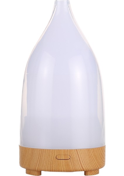 Renkli Işık ile 5W Ampul Şekli Mini Nemlendirici, Kapasite: 50ML, Dc 5V (Beyaz)(Yurt Dışından)
