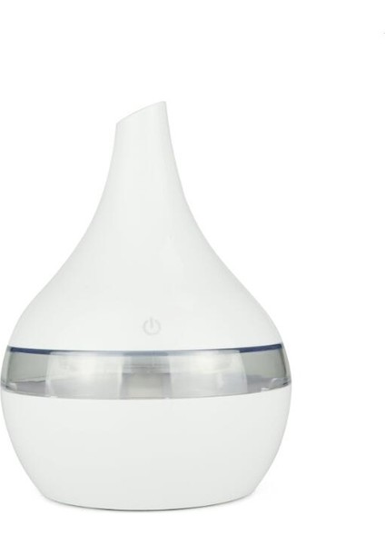 2 Adet 300ML USB Elektrikli Aroma Hava Difüzör (Beyaz)(Yurt Dışından)