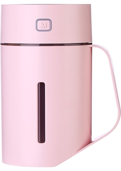 Ml-S2 Su Bardağı Şekli LED Gece Lambası Atomize Nemlendirici (Pembe)(Yurt Dışından)