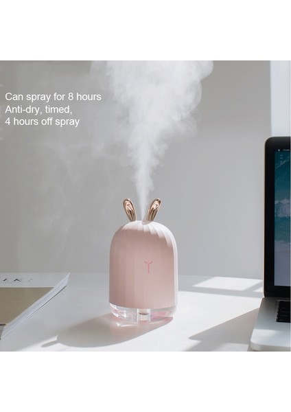 3LIFE-318 2W Sevimli Tavşan USB Mini Nemlendirici, Ev Yatak Odası, Kapasite: 220ML, Dc 5V(Yurt Dışından) fiyatları