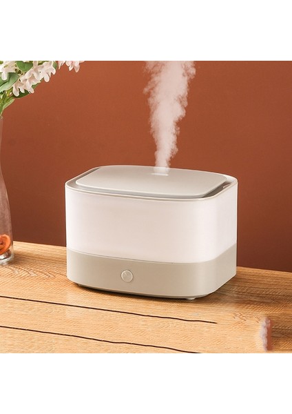 HD05 Gece Lambası Aroma Difüzör Ev Ofis Su Sayacı Hava Arıtma Büyük Kapasiteli Mini Nemlendirici (Gri)(Yurt Dışından)
