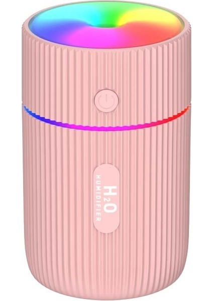 Renkli Fincan Nemlendirici USB Mini Araba Hava Temizleyici (Pembe)(Yurt Dışından)