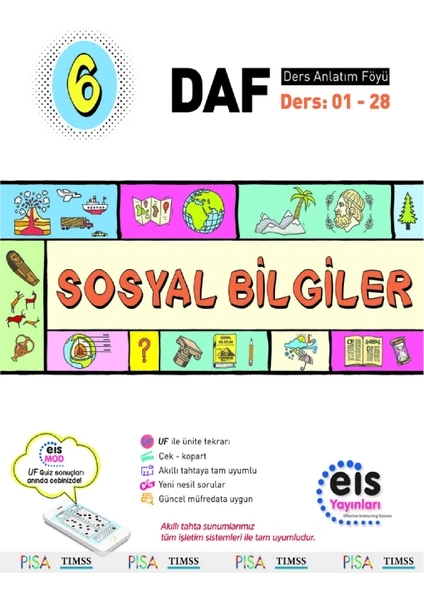 Eis Yayınları 6.Sınıf DAF Sosyal Bilgiler