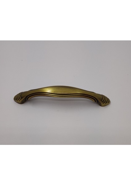 Mutfak Dolap Çekmece Kapak Mobilya Kulbu 96 mm Lüks Metal Kulp (Antik Renk)
