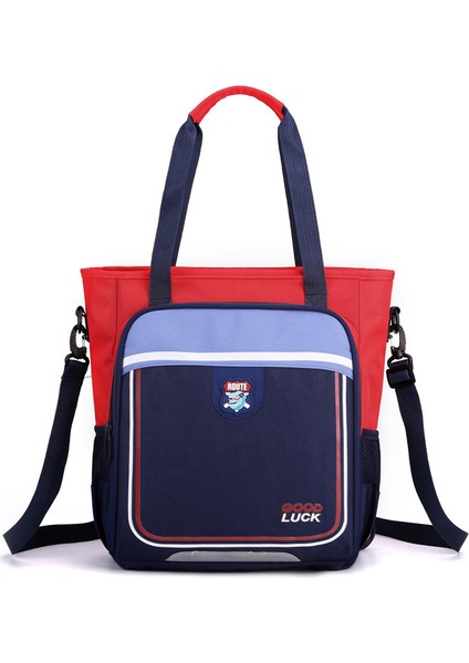 Bol Cepli Geniş Omuz Çantası - Kırmızı (Yurt Dışından)