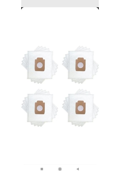 Extreme Hygienic Süpürge Toz Torbası 20 Adet