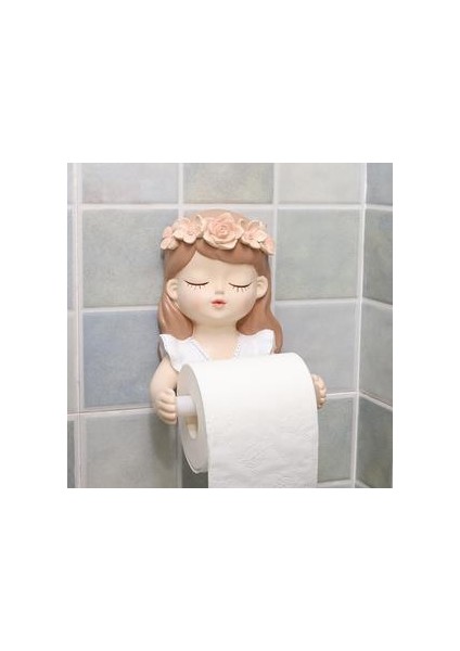 Peri Doku Tutucu Banyo Dekorasyon Aksesuarları (Yurt Dışından)