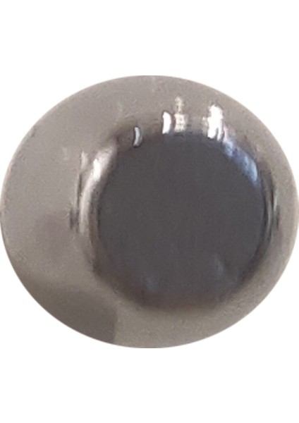 Mermi Mutfak Dolap Çekmece Kapak Mobilya Kulbu Tekli Lüks Metal Kulp (Krom Renk)