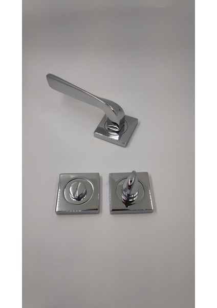 Marmaris Kapı Kolu Rozetli (Wc Için) 1 Takım Bronz Renk fiyatları