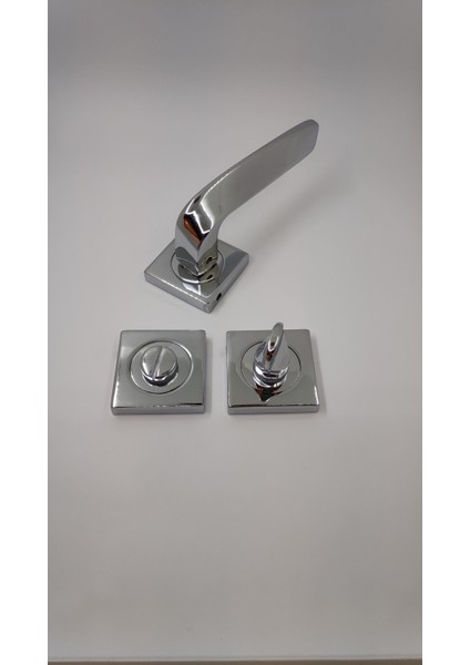 Marmaris Kapı Kolu Rozetli (Wc Için) 1 Takım Bronz Renk modelleri