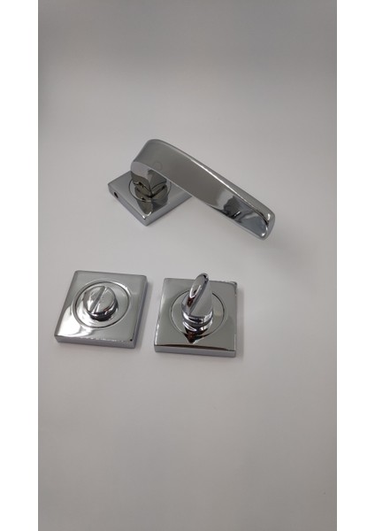 Marmaris Kapı Kolu Rozetli (Wc Için) 1 Takım Bronz Renk fırsatları