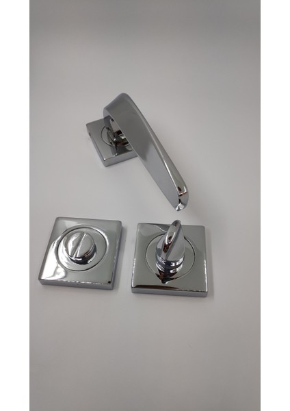 Marmaris Kapı Kolu Rozetli (Wc Için) 1 Takım Bronz Renk indirimleri