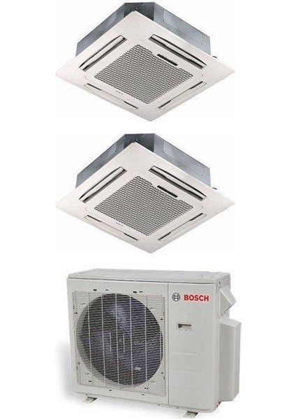 A++ 18000 BTU 1 Dış + 2 İç Ünite 9000 + 12000 BTU Multi Inverter Klima