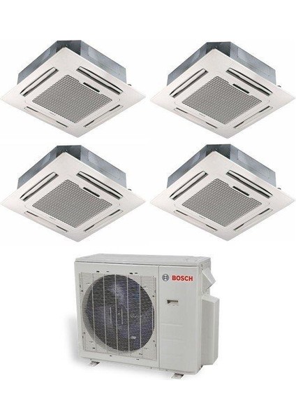 A++ 36000 BTU 1 Dış + 4 İç Ünite 12000 + 12000 + 12000 + 12000 BTU Multi Inverter Klima