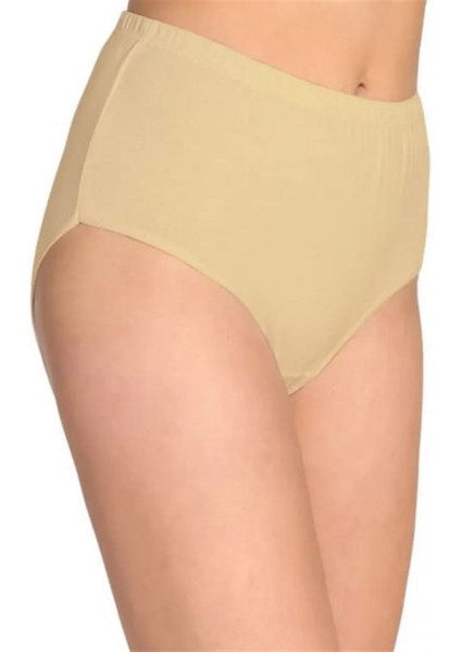 Cossy Kadın Bato Külot Yüksek Bel Pamuklu Ten