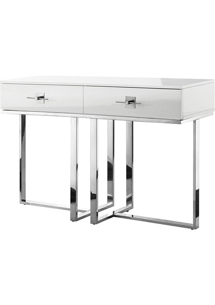 Rihanna Paslanmaz Metal Beyaz Dresuar fiyatları