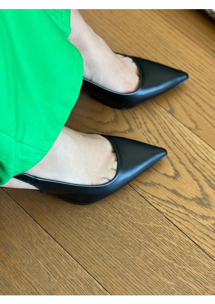 Fiona Siyah Topuklu Ayakkabı modelleri