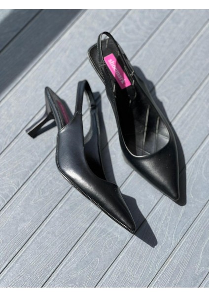 Fiona Siyah Topuklu Ayakkabı indirimleri