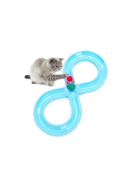 Yaratıcı Kedi Oyuncak Topu Pet Oyuncak Kedi Oyuncaklar Zeka Oynamak Disk Parçaları Pikap Topu Interaktif Pet Yavru Kedisi | Kedi Oyuncakları (Mavi) (Yurt Dışından) indirimleri