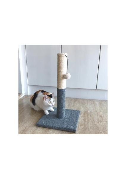 Pet Direği Saç Topu Küçük Pet Oyuncak Kedi Tırmalamak Için Taşlama Pençe Sisal Pençe Kurulu Kedi Scratcher Pet Direk Tarzı Saç Topu Oyuncak | Mobilya ve çizikler (Yurt Dışından)