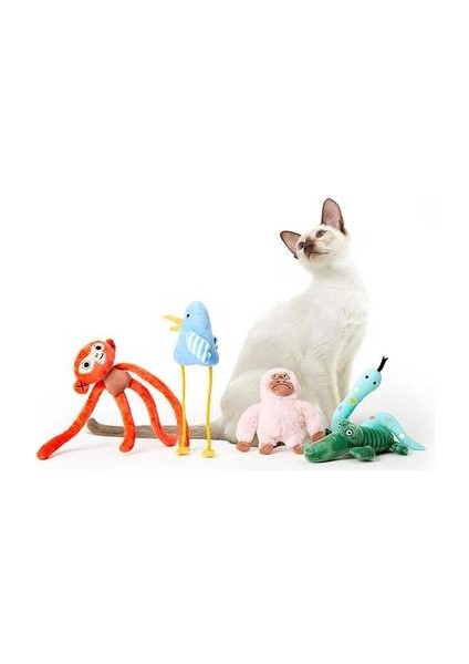Pet Oyuncaklar Kedi Oyuncak Kedi Malzemeleri Kedi Oyuncak Kendini Merhaba Catnip Komik Kedi Isırık Dayanıklı | Kedi Oyuncakları (Maymun) (Yurt Dışından) fiyatları