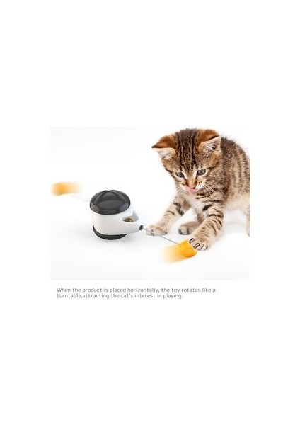Interaktif Pet Köpek Kedi Oyuncak Tumbler Catnip Alaylı Değnek Topu Dönen Tekerlekler Kediler Köpekler Için Eğlence Iq Iyileştirme | Kedi Oyuncakları (Yurt Dışından)