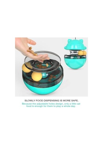 Dönen Kedi Oyuncaklar Sallanan Sızdırmazlık Gıda Topu Komik Sopa Ayarlanabilir Snack Yavaş Gıda Interaktif Dikkat Etmek Bulmaca Oynamak | Kedi Oyuncakları (Yeşil) (Yurt Dışından) fırsatları