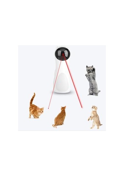 Ayarlanabilir Otomatik Kedi Oyuncaklar Interaktif Akıllı Teaser LED Lazer Komik Elektronik Pet Yavru Eğitim Eğlenceli Oyuncak | Kedi Oyuncakları (Yurt Dışından) fiyatları