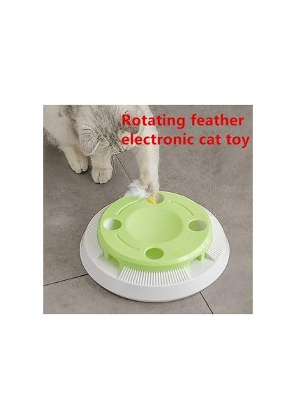 Elektrikli Kedi Oyuncak Alay Kedi Sopa Çılgın Oyunu Iplik Turntable Kedi Yakalama Fare Çörek Otomatik Pikap Kedi Oyuncak | Kedi Oyuncakları (Yurt Dışından) indirimleri