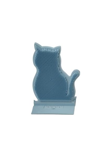 1 Adet Yenı Sabit Kapı Dikiş Kedi Saç Sökücü Saç Tıraşlama Masaj Fırçası Kedi Scratch Fırçası Oyuncak Pet Ürünleri | Kedi Oyuncakları (Mavi) (Yurt Dışından)