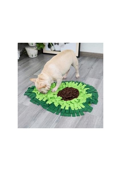 Pet Köpek Snuffle Mat Köpekler Kaçak Gıda Anti Boğulma Pedi Kedi Köpek Eğitim Battaniye Burun Çalışma Oyuncak Pet Yavaşlama Besleme Zeka Mat | Köpek Oyuncakları (Yurt Dışından)