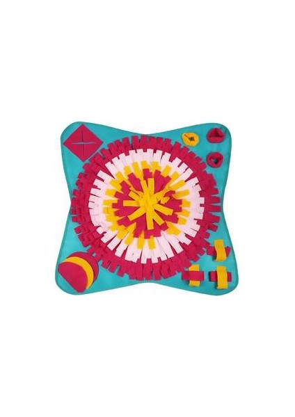 Stres Kabartma Yavaş Besleme Köpek Oyuncakları Dayanıklı Kedi Eğitim Pedi Yemiş Pet Snuffle Mat Battaniye Burun Çalışma Tedavi Dağıtıcı | Köpek Besleme (Yurt Dışından)