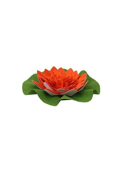 Yeni Köpek Snuffle Mat Lotus Şekli Koklama Ped Battaniye Iq Yiyecek Arama Becerileri Eğitim Yavaş Besleyici Gıda Besleme Mat Bulmaca Oyuncak | (Yurt Dışından)