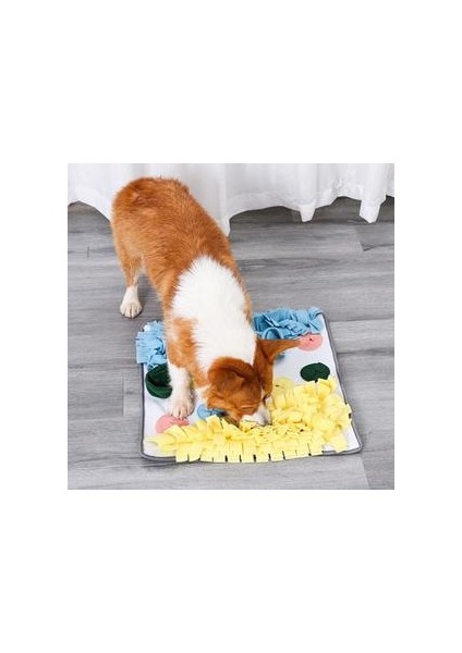 Snuff Mat Pet Kediler ve Köpekler Besleme Mat Dayanıklı Interaktif Eğitim Köpek Oyuncak Mat Pratik Pet Kase Battaniye | Köpek Besleme (Yurt Dışından)