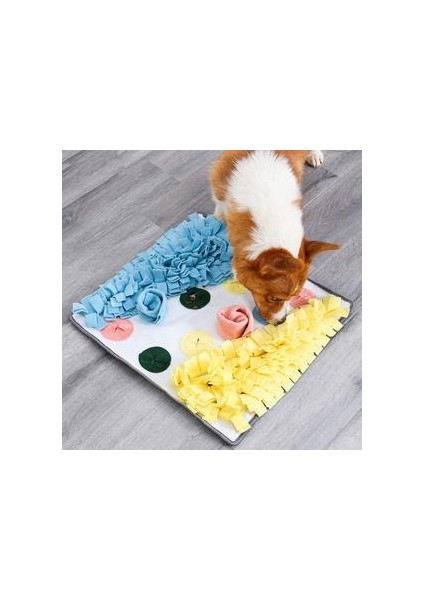 Snuff Mat Pet Kediler ve Köpekler Besleme Mat Dayanıklı Interaktif Eğitim Köpek Oyuncak Mat Pratik Pet Kase Battaniye | Köpek Besleme (Yurt Dışından)