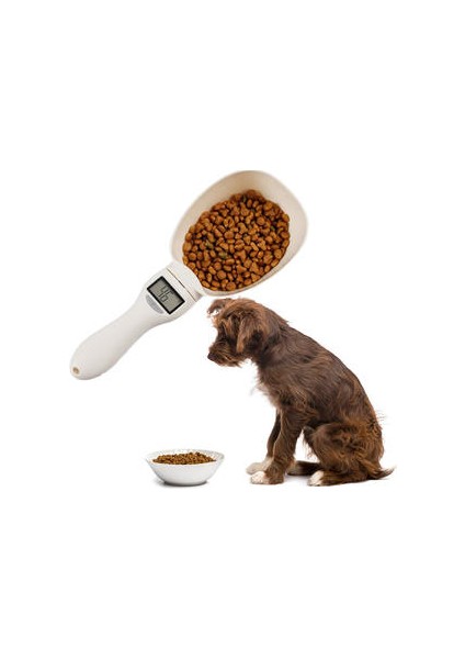 Pet Gıda Ölçekli Kupası Köpek Kedi Besleme Kase Kaşık Mutfak Taşınabilir Pet Scoop LED Ekran ile Gıda Ölçme Için | Köpek Besleme (Yurt Dışından) modelleri