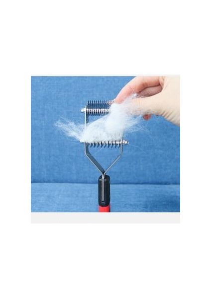 Pet Köpek Fırça Tarak Dematting Bakım Deshedding Giyotin Aracı Evcil Kedi Saç Kaldırma Fırçalar Metal Rake Köpek Bakım | Köpek Tarakları (Yurt Dışından)
