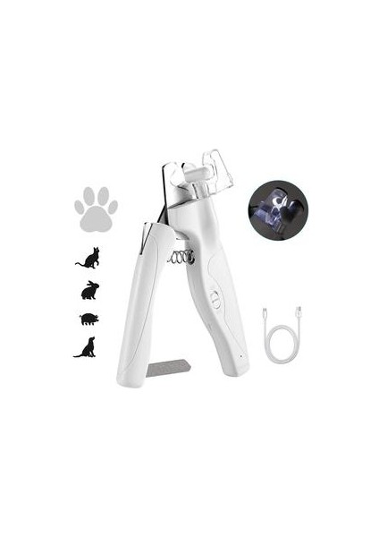 Tımar Seti Aracı Pet Tırnak Kesme Köpek Pençe Makas Tırnak Giyotin Kediler Tırnak Dosya Giyotin Değirmeni Pet Malzemeleri Kediler Için Hayvan | Köpek Tırnak Makası (Beyaz) (Yurt Dışından) indirimleri