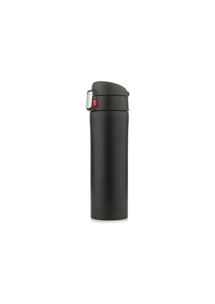 Seyahat Kupa Çay Kahve Su Vakum Bardak Termos Şişe Paslanmaz Çelik Siya 500 ml (Yurt Dışından)