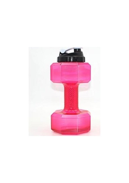 Dumbbell Su Şişesi 2.2 Litre (Pembe) (Yurt Dışından)