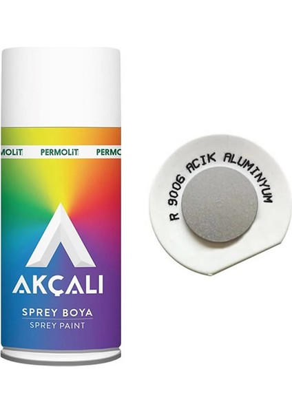 Sprey Boya Açık Alüminyum (RAL-9006) 400 ml