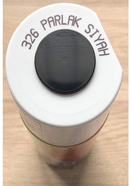 Sprey Boya 326-SİYAH (RAL-9005) 400 ml