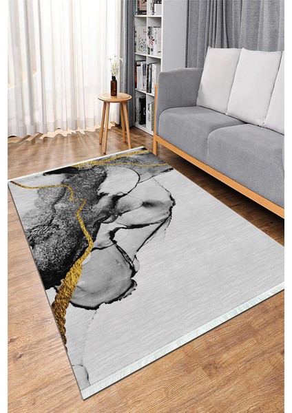 Dijital Baskılı Yıkanabilir Kaymaz Taban Salon Halısı Mutfak Halısı ve Koridor Halısı NH-HS-240