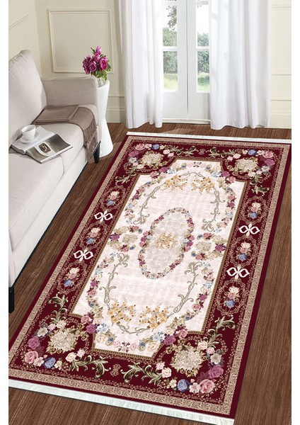 Dijital Baskılı Kaymaz Taban Yıkanabilir Salon Halısı Mutfak Halısı ve Yolluk Nh-Hk-98